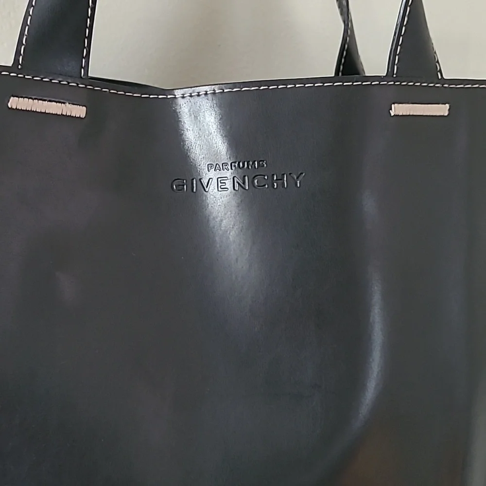 Givenchy Parfums Black Tote Bag with Snap Closure & Dual Handles - Picture 5 of 16